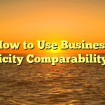 How to Use Business Electricity Comparability Sites