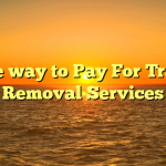 The way to Pay For Trash Removal Services